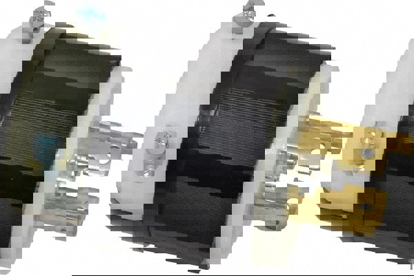 Locking Inlet: Plug, Industrial, L15-30P, 250V, Black & White